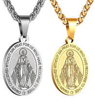 collana medaglia madonna