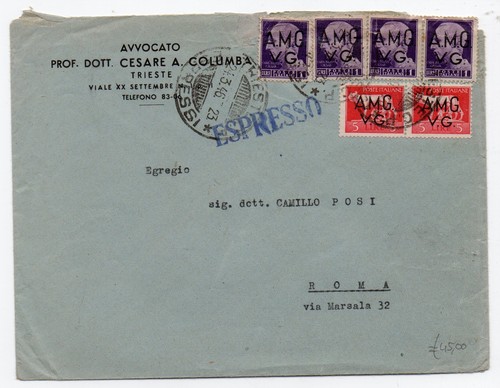 1946 italy venezia giulia - italy, 1
