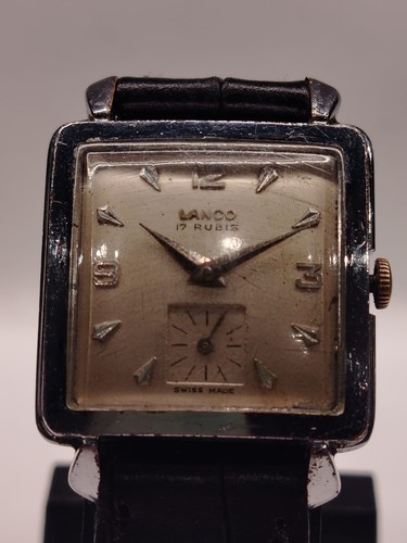 Orologio uomo vintage lanco - orologio,