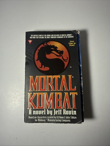Mortal kombat novel by jeff - a,