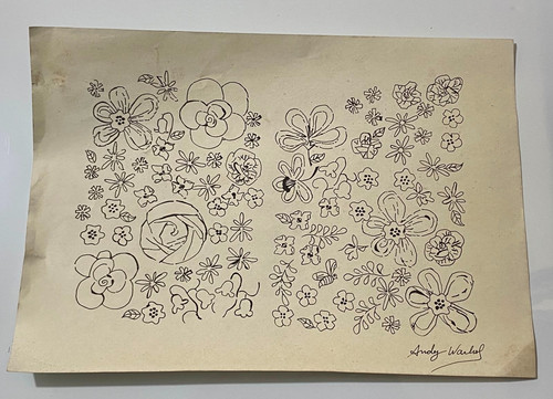 Andy warhol disegno carta - warhol,