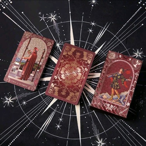 Tarocchi crimson gold foil - gold,