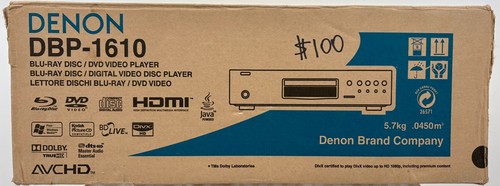 Denon dbp 1610 lettore blue - denon,
