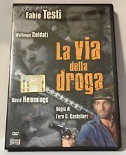 La Via della Droga DVD Fabio Testi Soldati Castellari Editoriale Raro Come Foto