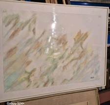 Ugo Nespolo Pastello Su Carta