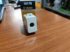 GIACENZA MAG VIMAR LINEA 10179 PRESA TV COASSIALE PASSANTE Ø 9,5 IEC 3 DB Z 75 Ω
