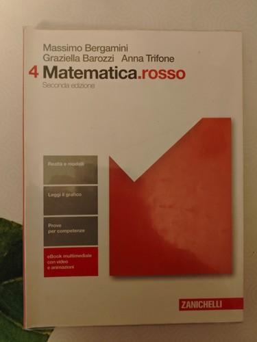 Libro scuola zanichelli 4 - scuola,