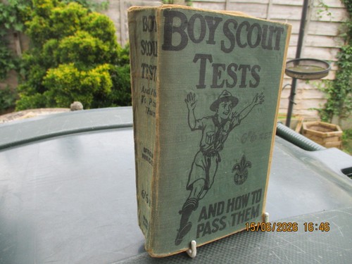 Boy scout tests and - scout, to