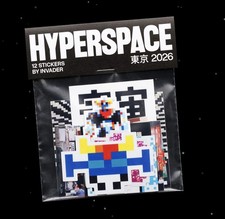 Invader Hyperspace Stickers
