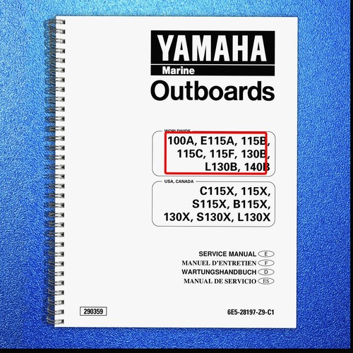 Yamaha 100a 115b 115c - 100a,