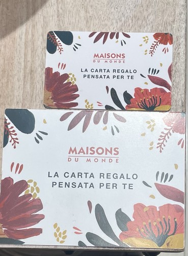 Gift card maison - card, monde