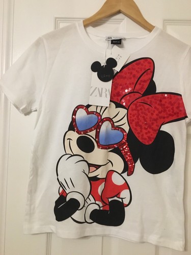 Shirt zara minnie mouse - t-shirt,