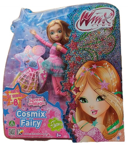 Winx flora doll cosmix - flora, fairy