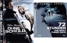 Original & Remake + OHNE SCHULD / 72 STUNDEN - THE NEXT THREE DAYS + Blu-Ray DVD