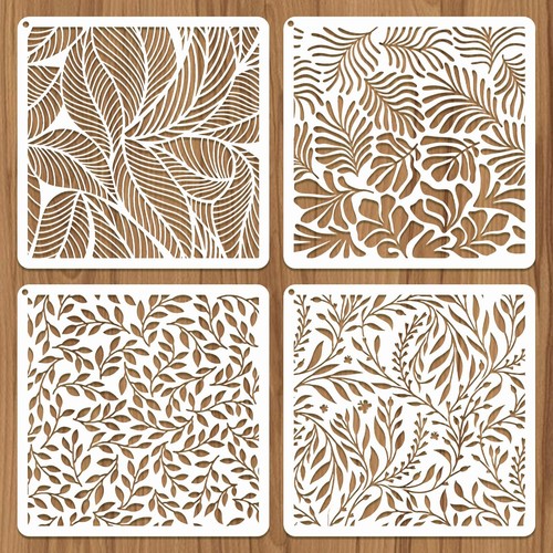 Jsrqt pezzi grandi stencil - 4,