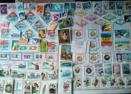Francobolli esteri romania pre - francobolli,