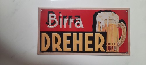Targa metallo birra - metallo,