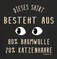 T-Shirt Uomo Gatti 20% Peli di