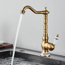 Rubinetto bagno miscelatore lavabo alto 360° monocomando bidet lavello ottone