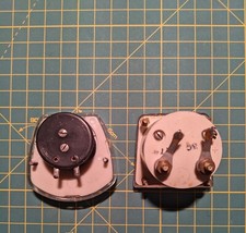 STRUMENTI MISURA DA PANNELLO VOLTMETRO E AMPEROMETRO - VINTAGE - (ELE_420)