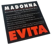 MADONNA DISPLAY CARD Another