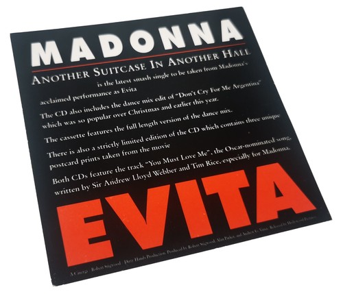 Madonna display card - display, another