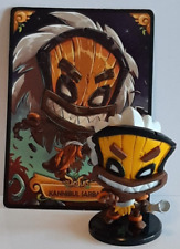 Krosmaster Arena Serie 3 Kannibul Sarbak Miniatura e Carta