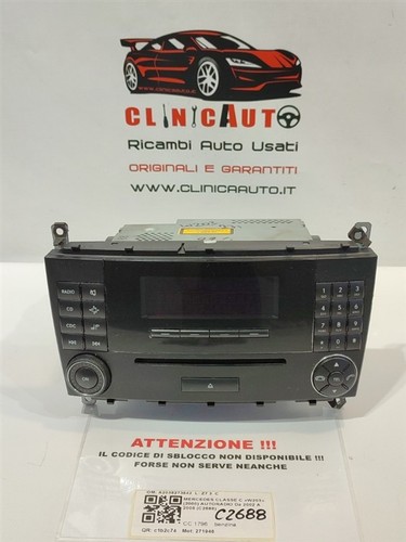 Autoradio per mercedes classe - mercedes,