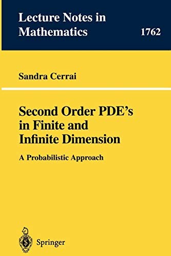 Second order pde - second, pde's