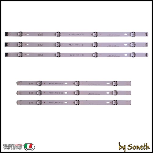 Kit barre led per - 6, lg