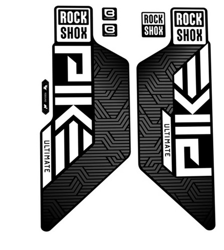 Adesivi forcella rock shox - forcella,