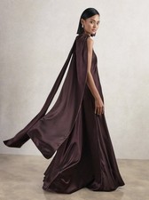REISS Vestito Fae Raso