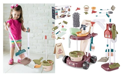 Gioco aspirapolvere set - aspirapolvere,