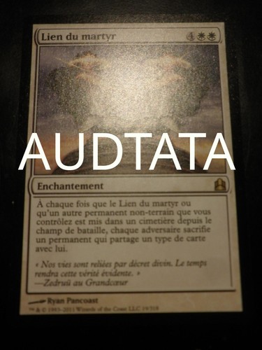 Mtg magic martyr bond - martyr's,