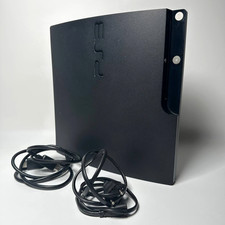 Sony 160GB PlayStation 3 Slim Console - Nera con cavo accensione e video
