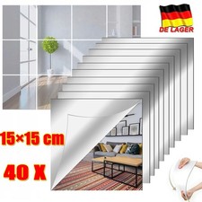 Piastrelle a specchio 40 pezzi