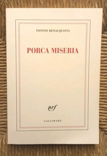 Livre autobiographique porca - livre,