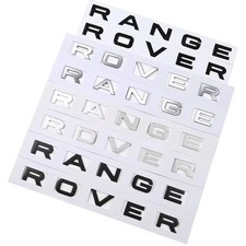 Range Rover Scritta Logo 3D