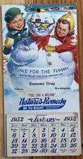 Vintage 1952 natures remedy - vintage,