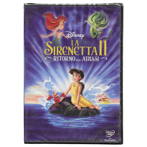 Dvd sirenetta ritorno - sirenetta,