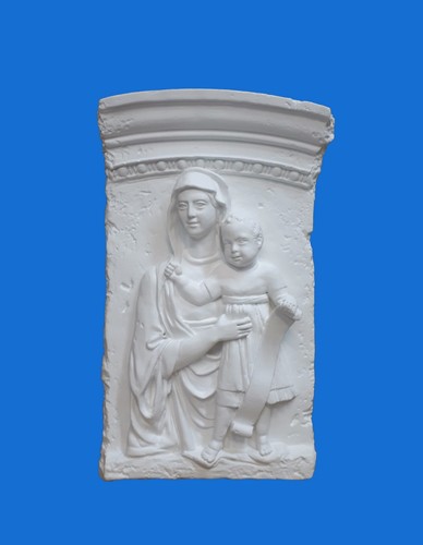 Bassorilievo gesso madonna - in, -madonna
