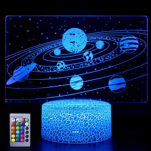 Sistema solare luce - 3d,