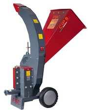 Cippatore biotrituratore FBC CIP.8.MC azionato moltocoltivatore min 13 Hp 1 lama