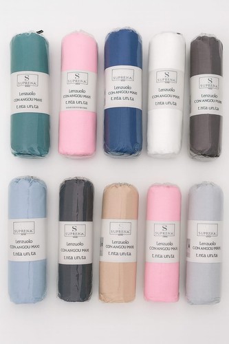 Lenzuolo tinta unita con - unita,