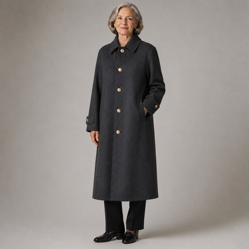 Cappotto loden distler lana - loden,