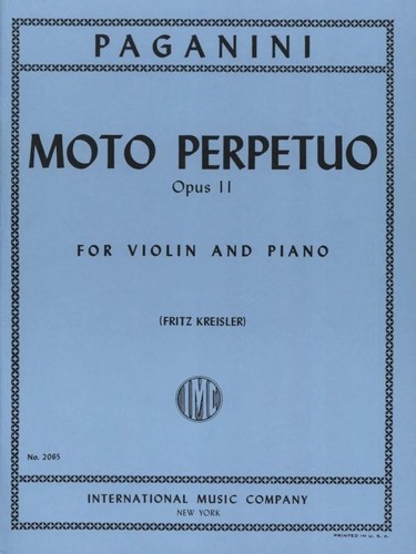 Moto perpetuo score and - moto,
