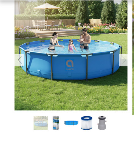 Avenli set piscina - piscina, telaio