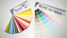 2 x Mazzetta colori CAT color building tintometro interni esterni 1050 + 180 col