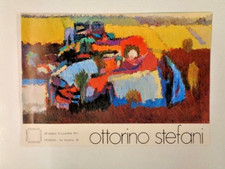 OTTORINO STEFANI Mostra GHIRLANDINA ARTE - MODENA 1977