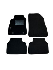 Set di Tappetini Auto per Nissan Juke 2010-2017, 4 Pezzi, Moquette Nera